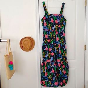 JCrew Factory Tiered Maxi Dress